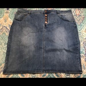 Jupe De Abbey Button Down Skirt 20/22